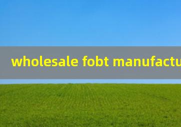  wholesale fobt manufacturer